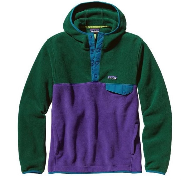 Mens Patagonia Synchilla Pullover Green 
